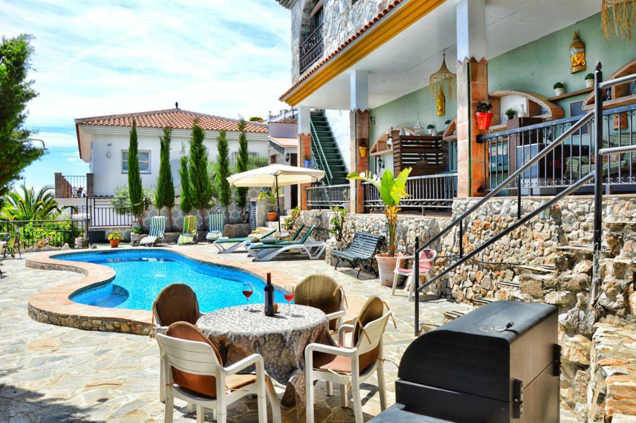 Apartamentos Alma Y Montana Cómpeta Esterno foto